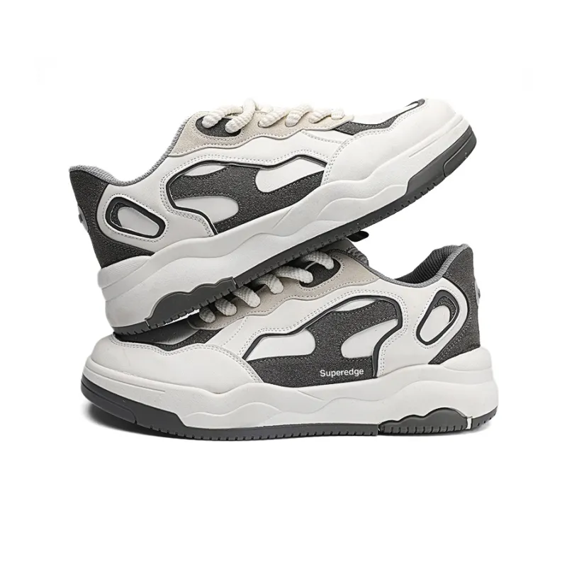 SUPEREDGE Cushioning, Impact Resistant, Abrasion Resistant Low Top Skateboard Shoes Men's-8