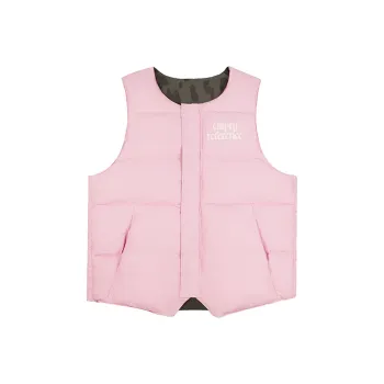 EMPTY REFERENCE Vest Unisex Pink