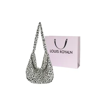 LOUIS ROYALN Canvas With Composite Fabric Shoulder Bag Women's Multicolor