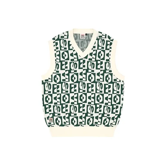Vision Street Wear Vest Unisex Green-0