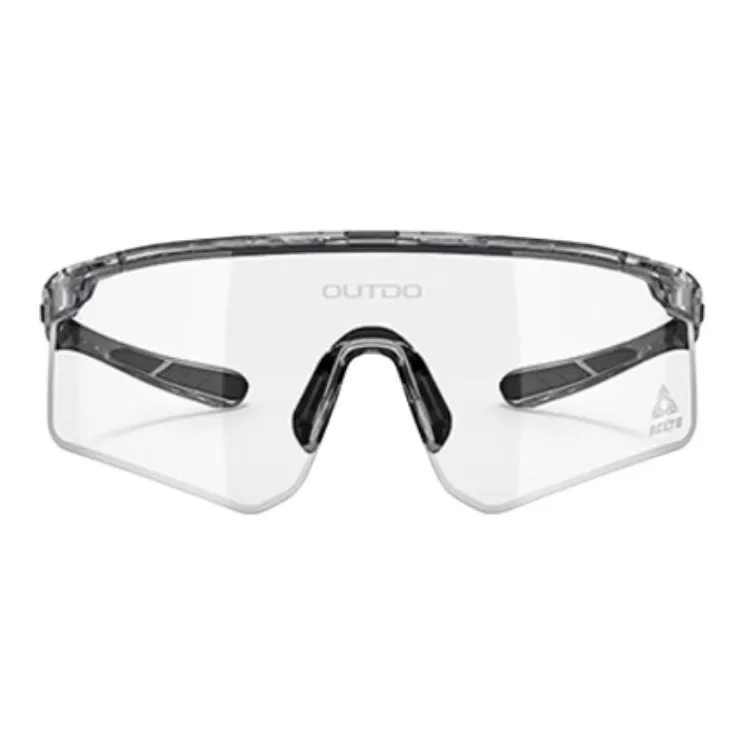 OUTDO Silicone TR90PPSU Irregular Shape Sunglasses Unisex Multicolor-1