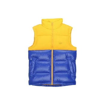 Adidas Originals Down Jackets Men Gold Blue Multicolor