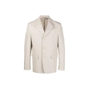 PRADA Single Breasted Long Sleeved Jacket