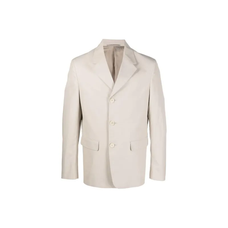 PRADA Single Breasted Long Sleeved Jacket-0