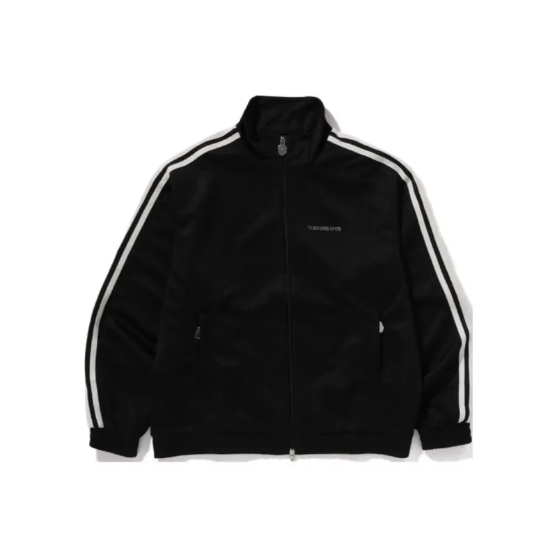 Bape Line Camo Jacquard Bathing Ape Logo Relaxed Fit Track Jacket-2