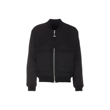 Moose Knuckles Alder Twill Bomber Jacket