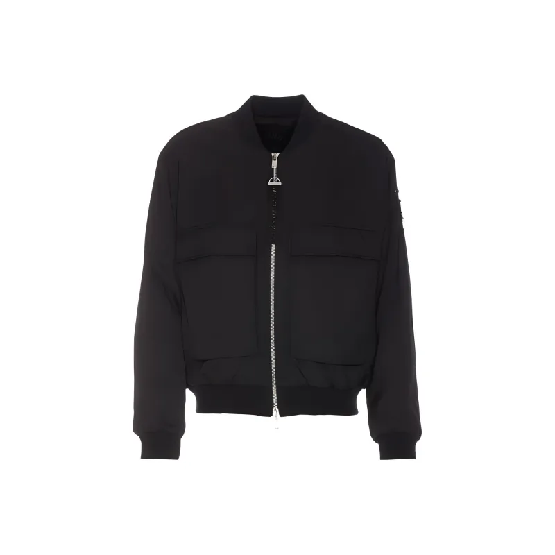 Moose Knuckles Alder Twill Bomber Jacket-0