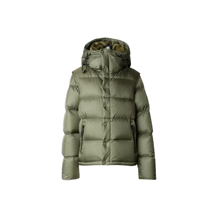 Burberry Down Jackets Men Army Green-0
