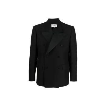 Maison Margiela Double-Breasted Tailored Blazer