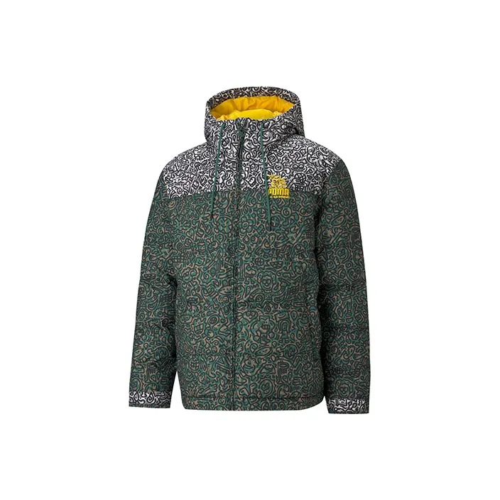 PUMA Puffer Jacket Winter Men's Green-0
