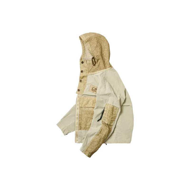 PALACE X C.P. Company 50 Fili Heavy Mixed Hooded Jacket-3