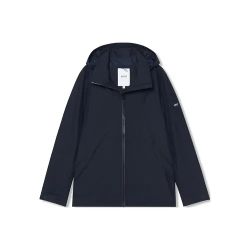 AIGLE GORE TEX Jackets Coats Men's Sea Blue