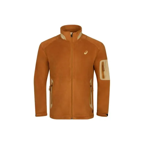 Asics Jackets & Coats Men's Brown