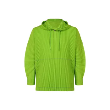 Homme Plissé Issey Miyake FW24 Sweatshirt Men's Green