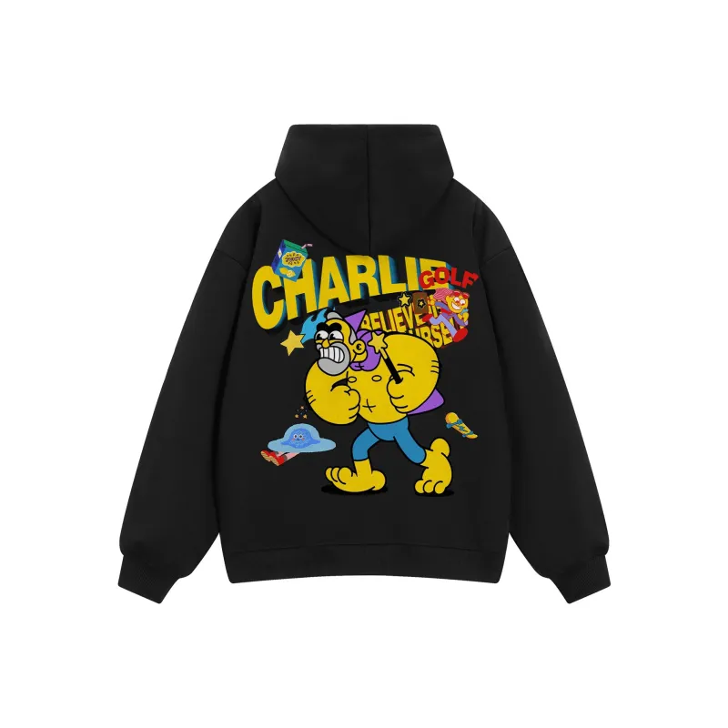 CHARLIE GOLF Sweatshirt Unisex Black-0