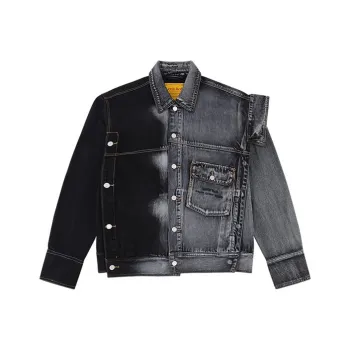 Levi's x XIANFENGXILIE Denim Jacket Unisex Black Gray
