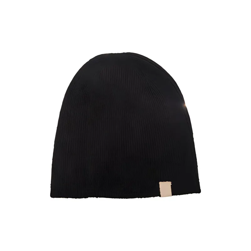 JIL SANDER Wool Beanies Unisex Black-0