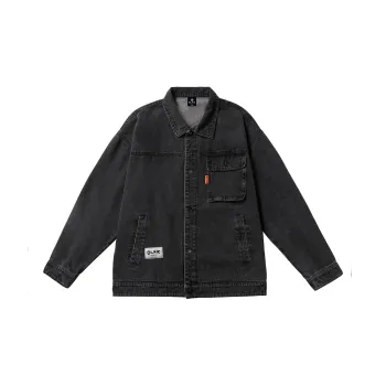 OLRIK Loose Fit Denim Jacket Fall Unisex