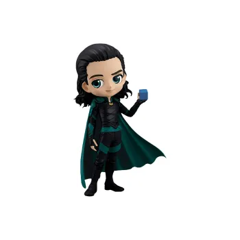 BANPRESTO Qposket MARVEL Collection Loki Chibi Figures