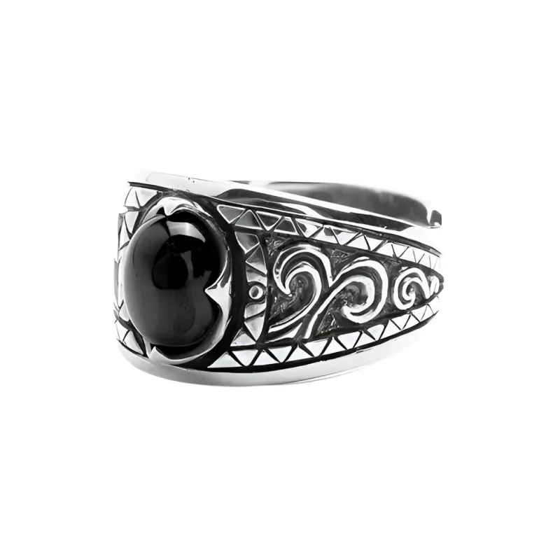 Ruibeila 925 Sterling Silver Rings Unisex-1