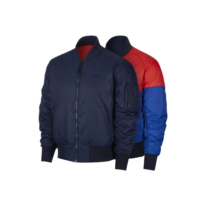Nike Puffer Jackets Men Obsidian Color-0