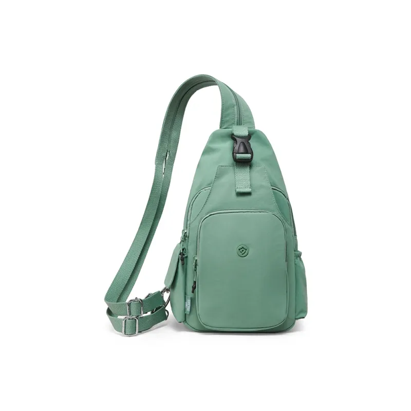 Gerlanx Nylon Fabric Double Shoulder Sling Bag Medium Size Women's Multicolor-13