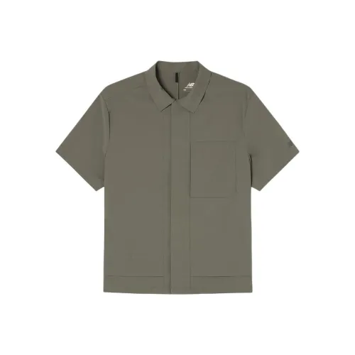 New Balance FROZEN Shirt Men's GI Gray Khaki