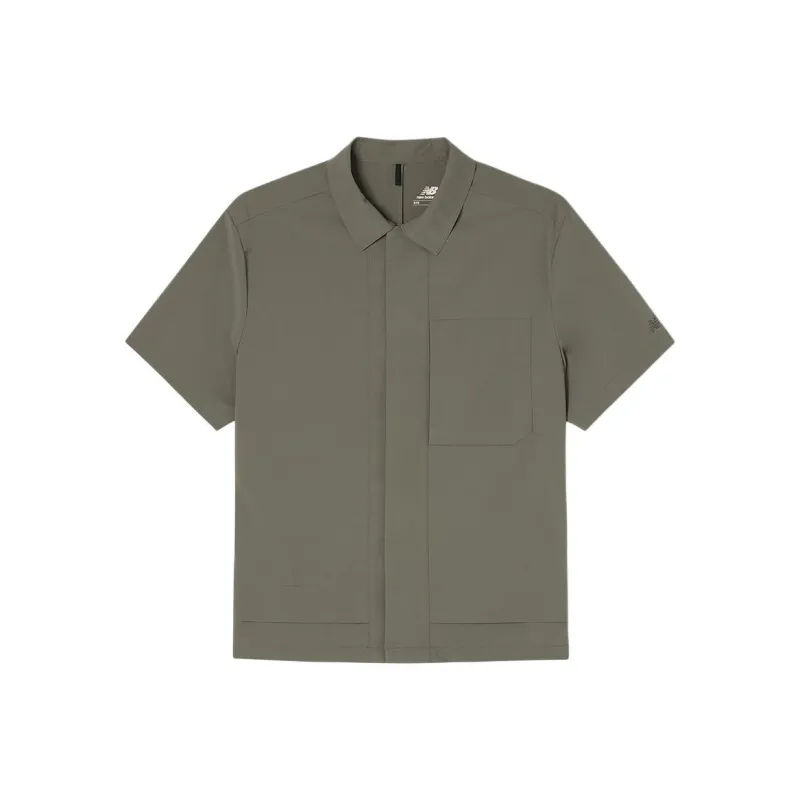New Balance FROZEN Shirt Men's GI Gray Khaki-0
