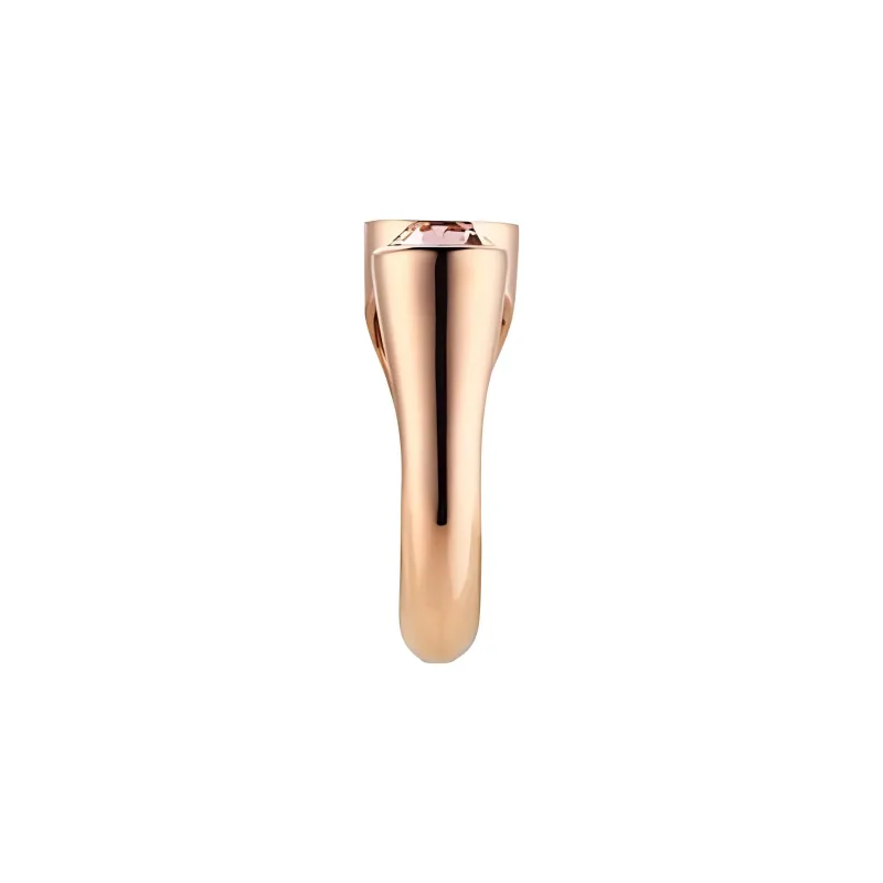 GUCCI Crystal Rings Unisex Rose Gold-2