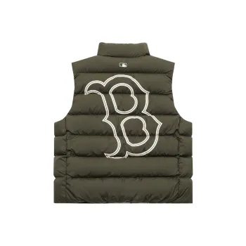 MLB Boston Red Sox Vests Unisex Olive