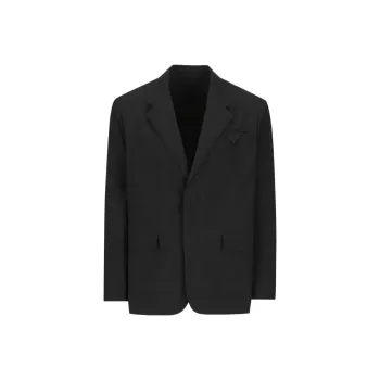PRADA Single Breasted Tailored Blazer