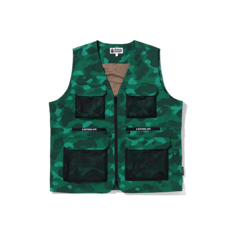 A BATHING APE Color Camo Vest SS22-0