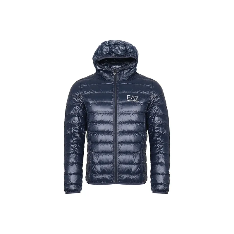 EMPORIO ARMANI EA7 Down Jacket Winter Men's Dark Blue-0
