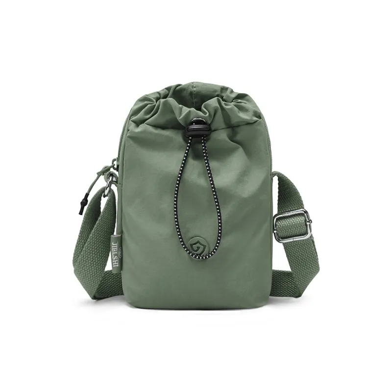 Gerlanx Nylon Fabric Water Bottle Bag, Shoulder Bag Small Size Unisex Multicolor-14
