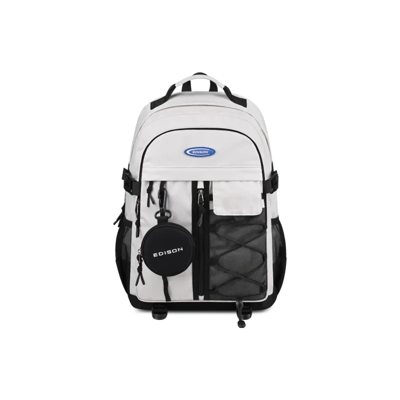 EDISON Oxford Backpack Student Backpack Unisex Multicolor-6