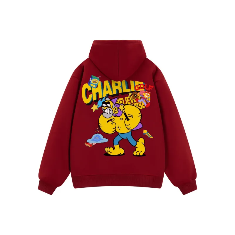 CHARLIE GOLF Sweatshirt Unisex Black-5