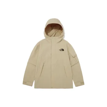 THE NORTH FACE Windbreaker Coats Unisex Khaki