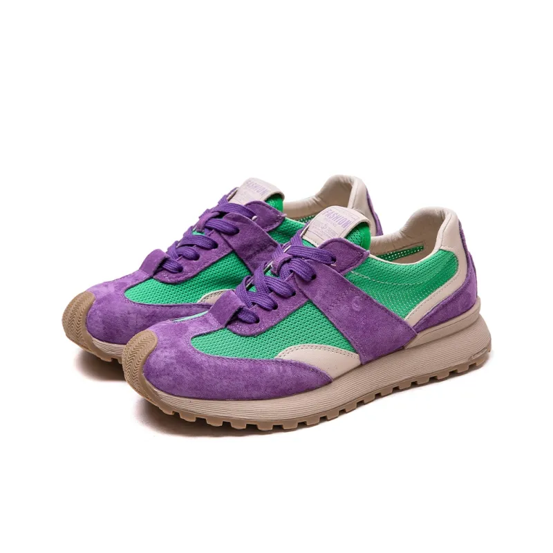 Jay Breathable Low Top Chunky Sneakers Women's-2