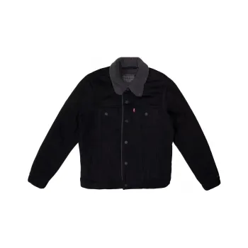 Levis Denim Jackets Unisex Black