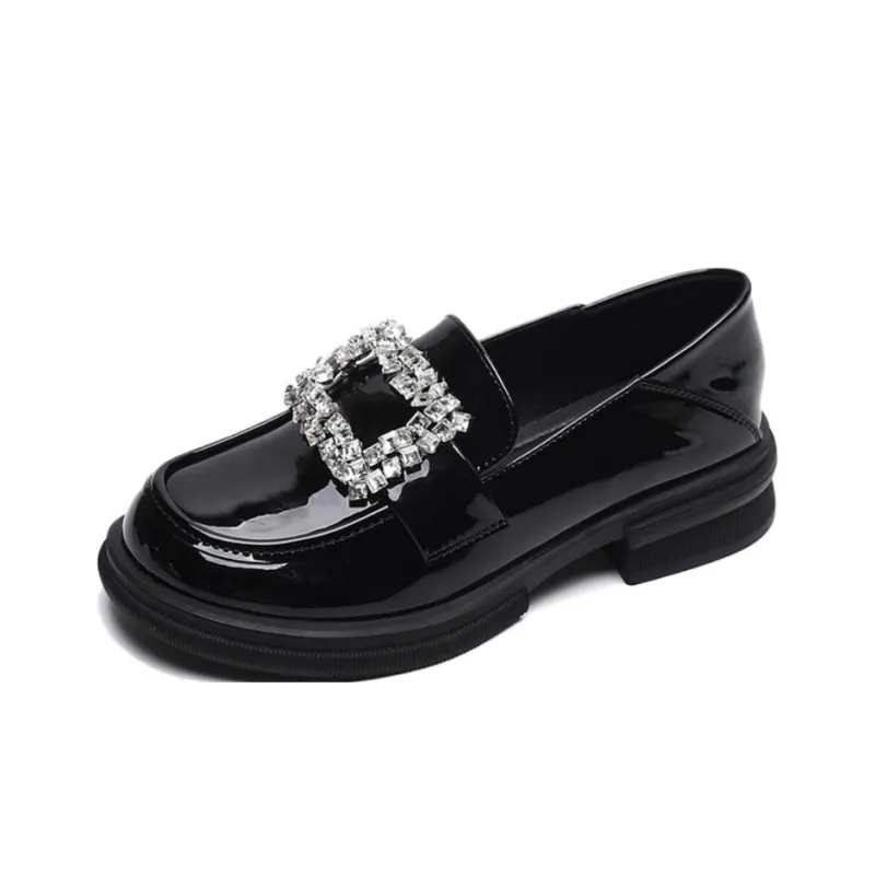 City Camel Loafers Women's Black-0