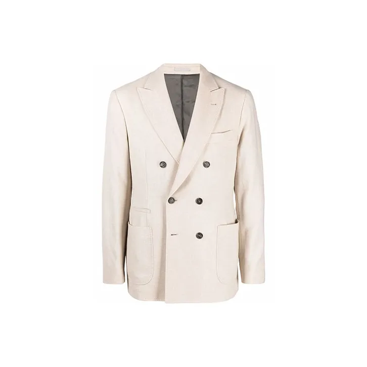 Brunello Cucinelli Double Breasted Blazer-0