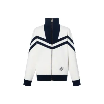 LOUIS VUITTON Knitted Cotton Sailor Blouson