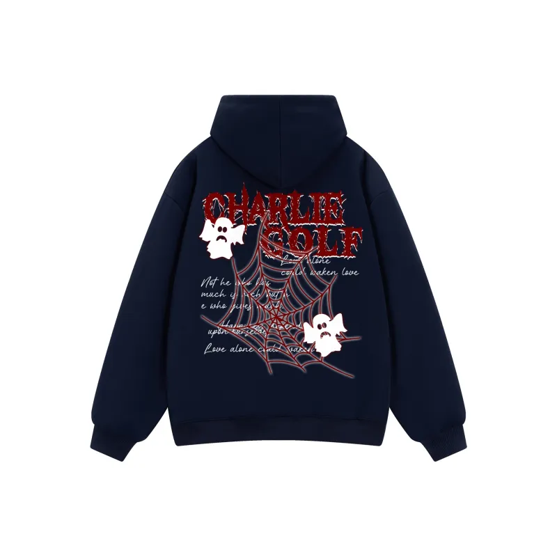 CHARLIE GOLF Sweatshirt Unisex White-8