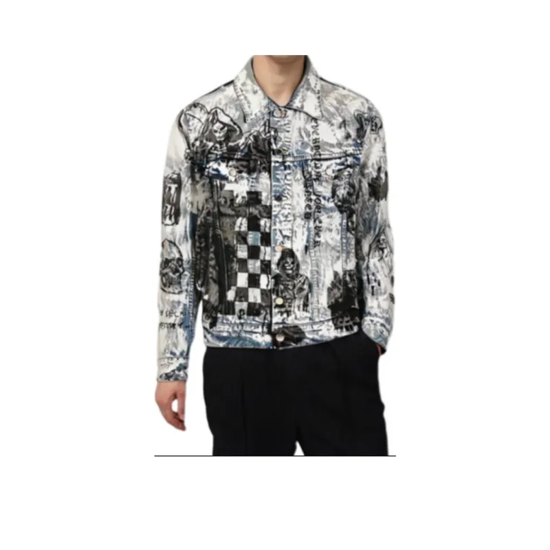 AMIRI Denim Jackets Men Multicolor-3