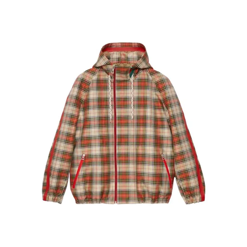 GUCCI SS23 Jackets Coats Men's Brown-0