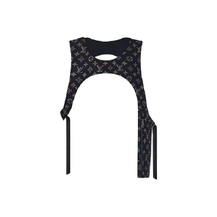 LOUIS VUITTON New Quarterly Products Of LV Vests Men Black-0