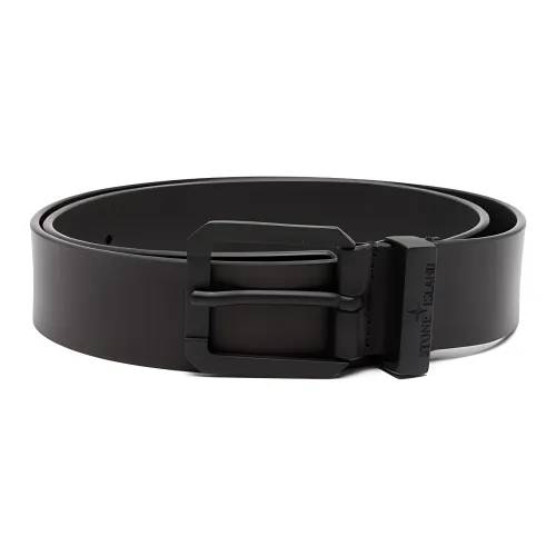STONE ISLAND Polyamide Belt Mens Black Width 3.5CM