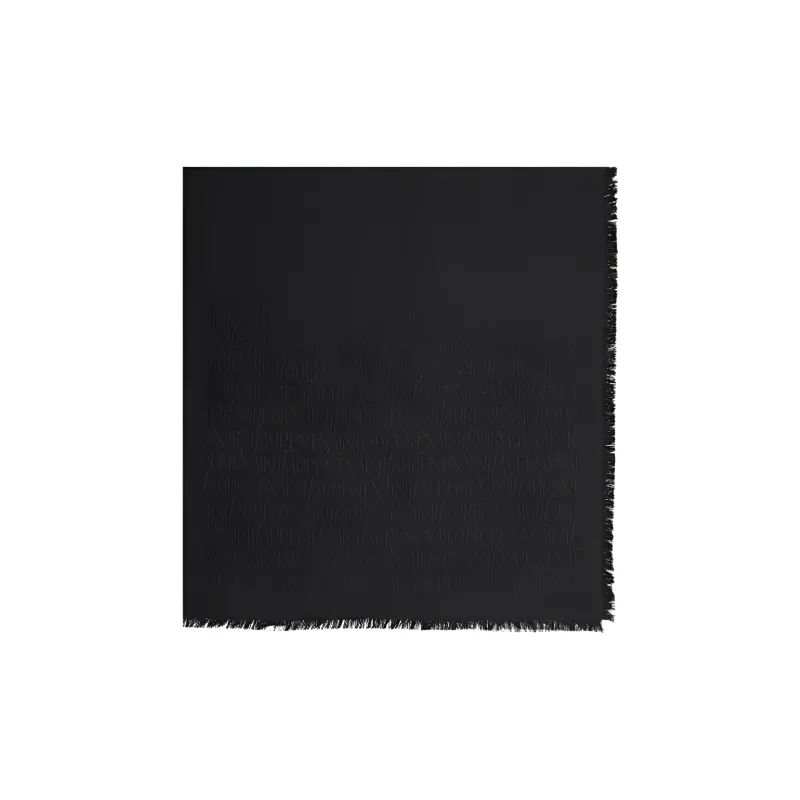 SAINT LAURENT Large Square Scarf-1