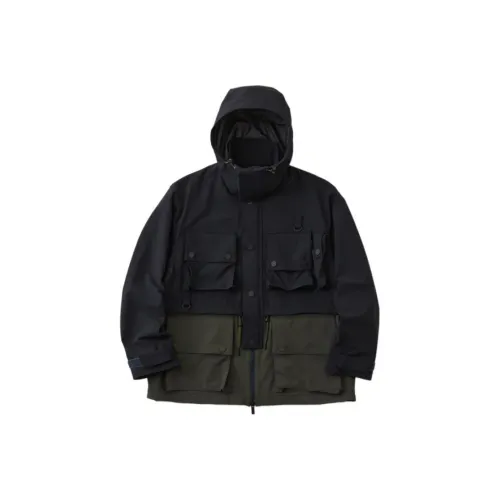 White Mountaineering Multi pocket Windbreaker