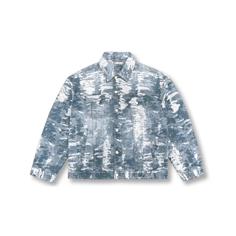 NPC Denim Jackets Unisex Sky Blue-0